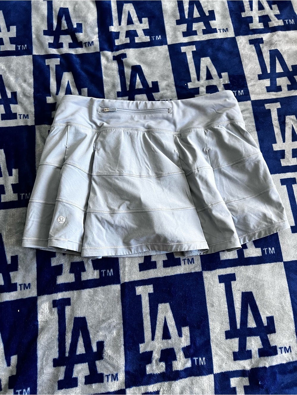 Lululemon Pace Rival Skirt Size 6 Regular in Chambray (Light Subdued Blue)